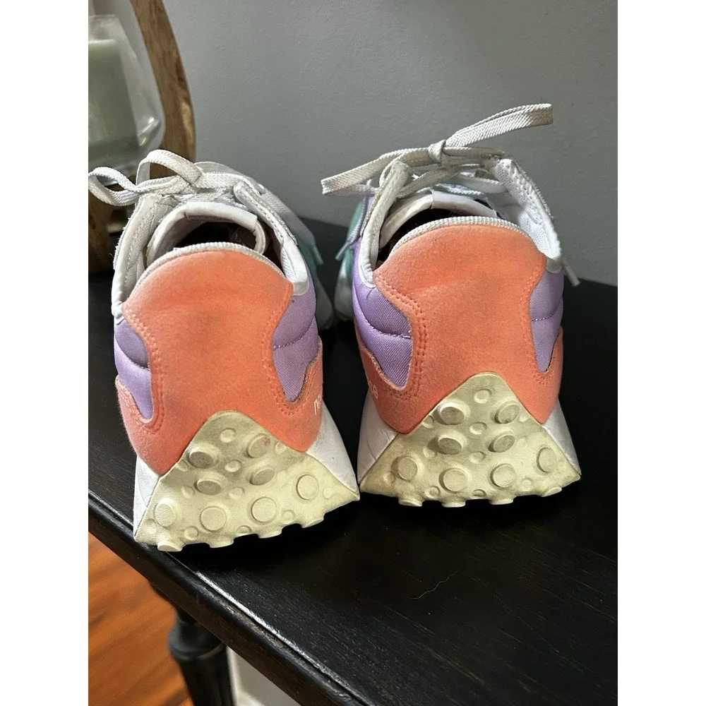 New Balance 327 Women's 7 Sneaker Shoes Dark Violet Summer Jade